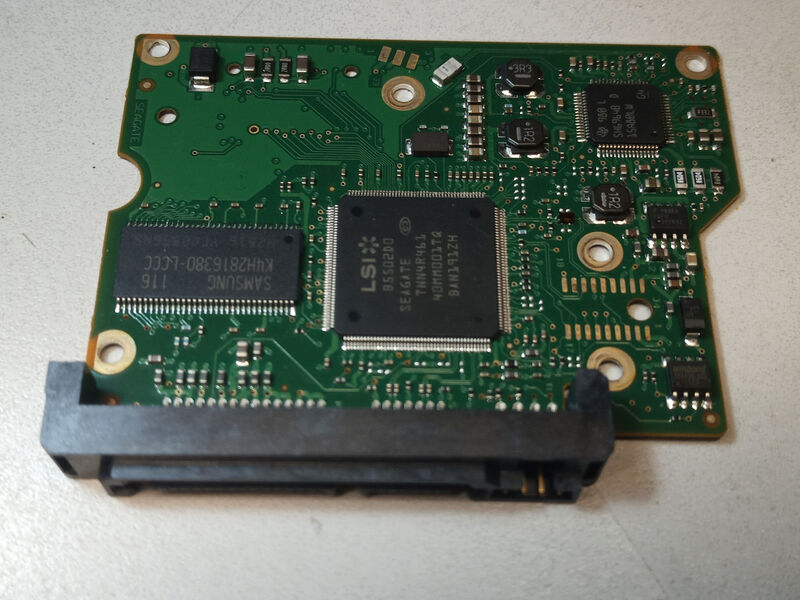HDD board replacement memory IC swap 01