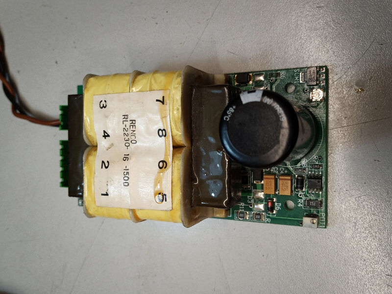 Reflow oven fan controller PCB 1