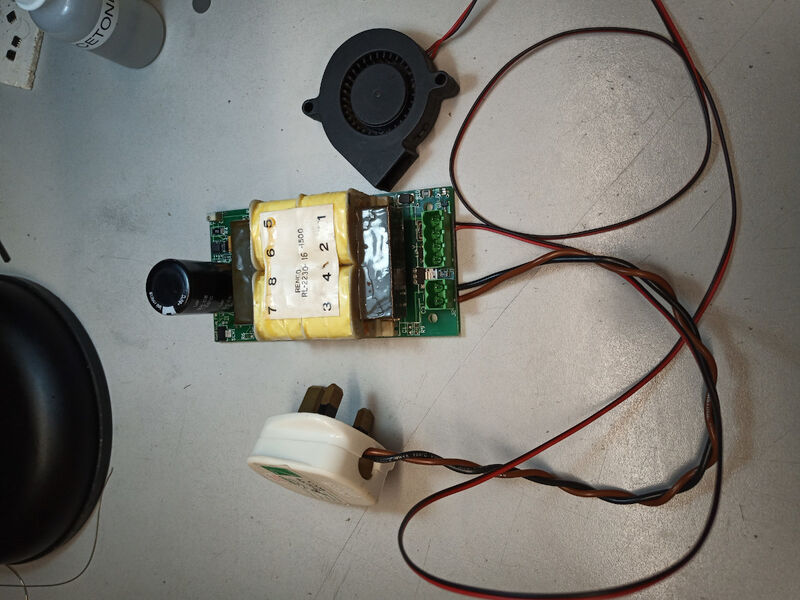 Reflow oven fan controller PCB 4