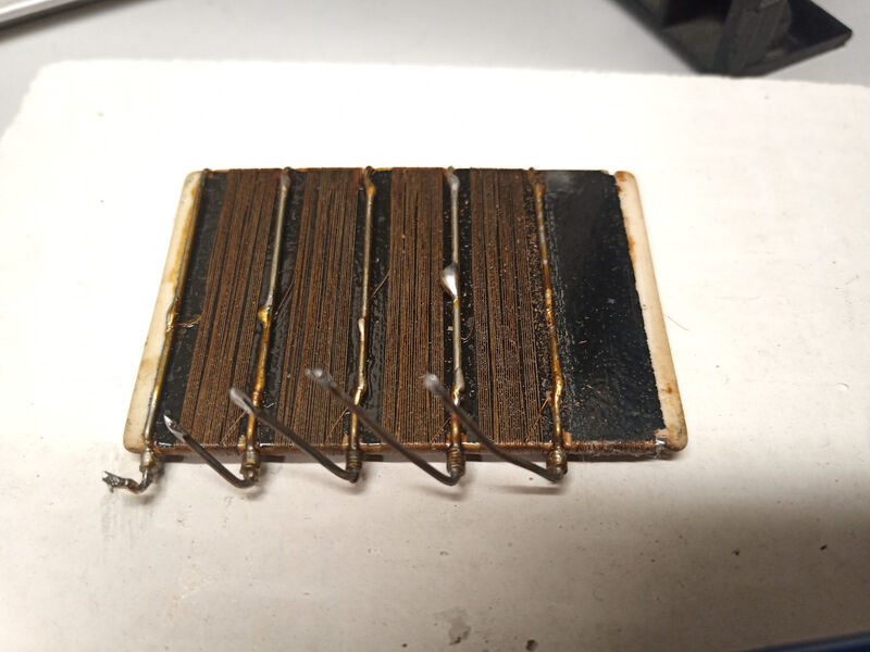 Resistor decade box repairs 09